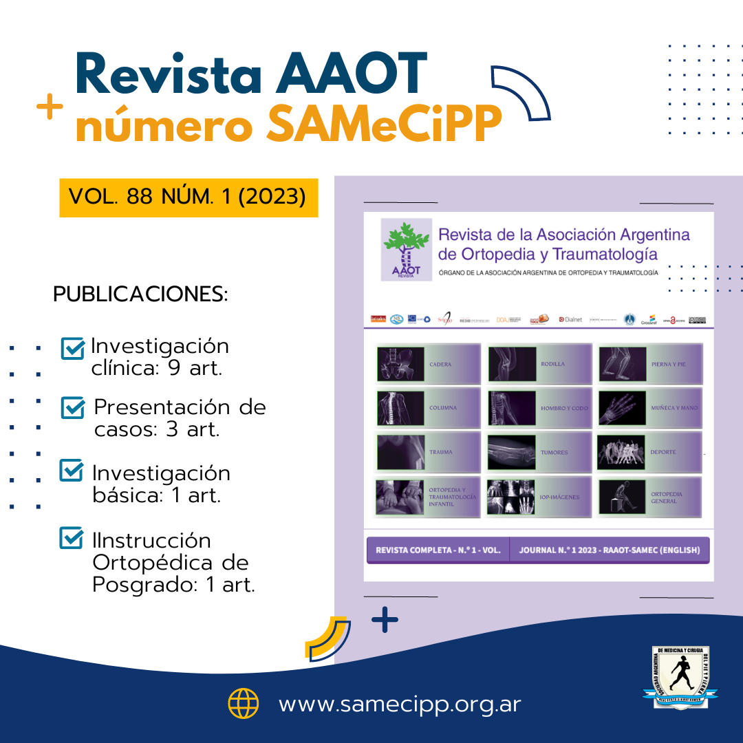 Revista AAOT - NÃºmero dedicado a SAMeCiPP!!